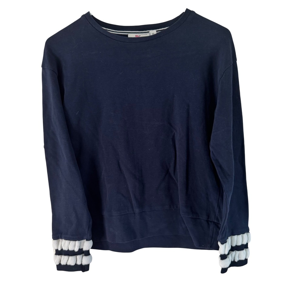 Vineyard Vines Pullover Sweatshirtâ Ruffle Cuff Long Sleeve Top XS